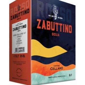 Cellaro “Zabuttino” Rosso Bag Box Lt 5 IGT Terre Siciliane