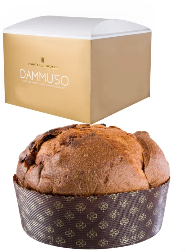 Panettone Artigianale-Dammuso-Fratelli Sicilia-al passito Bukkuram